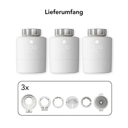 tado Smart Radiator Thermostat 3-Pack - WiFi Add-On Smart Radiator Valve For Digital Multi Room Control - Easy Installation - Save Heating Costs - Works With Alexa, Apple HomeKit And Google Assistant  Amazon.co.uk: Home & Kitchen - Image 9