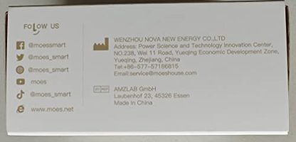 MOES ZigBee Smart Wall Light Switch No Neutral Wire Required, No Capacitor Needed, Smart Life Tuya Remote Control, Works with Alexa, Google Home, Tuya ZigBee Hub Required, 3 Gang, White  Amazon.co.uk: DIY & Tools - Image 13