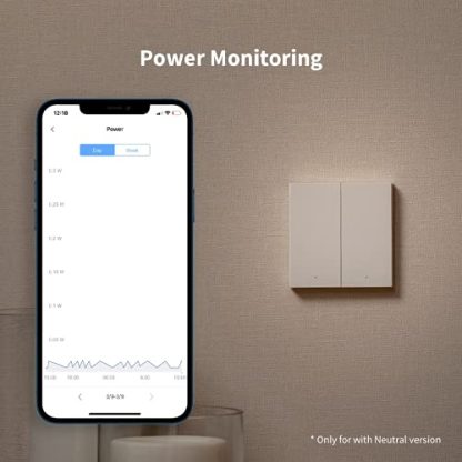 Aqara Smart Wall Switch H1 (No Neutral, Double Rocker), Requires Zigbee AQARA HUB, Remote Control Light Switch for Smart Home, Compatible with Amazon Alexa, Apple HomeKit, Google Assistant, IFTTT  Amazon.co.uk: DIY & Tools - Image 8