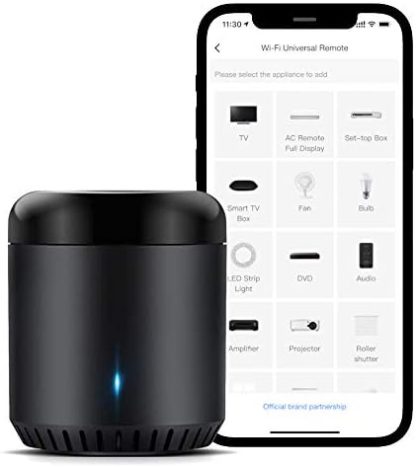 Broadlink Smart Home Hub, RM Mini3 Smart Wi-Fi IR Universal Remote Control, 2.4GHz Wi-Fi Only, One for All Infrared Controller - Black  Amazon.co.uk: Electronics & Photo