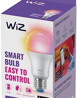 WiZ Smart Colour Bulb, E27, 8.5W, Motion Sensor with App, Dynamic Scenes,Connected WiFi Works with Alexa, Google Assistant & HomeKit, App Control for Home Indoor Lighting, Bedroom, Energy Monitoring  Amazon.co.uk: Lighting