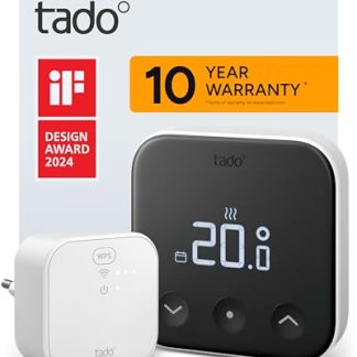 tado Smart Thermostat X – Starter Kit Wired Room Thermostat & Bridge X, Control via App & Smart Speaker (Alexa, Siri, Google Assistant), DIY Installation, Not Compatible with tado V3+  Amazon.co.uk: Home & Kitchen