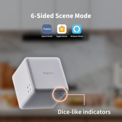 Aqara Cube T1 Pro, REQUIRES AQARA ZIGBEE 3.0 HUB, 6 Sides to Control Different Scenes and Diverse Actions to Control Smart Home Devices, Supports Homekit, Alexa and IFTTT  Amazon.co.uk: DIY & Tools - Image 2