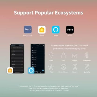 Aqara Cube T1 Pro, REQUIRES AQARA ZIGBEE 3.0 HUB, 6 Sides to Control Different Scenes and Diverse Actions to Control Smart Home Devices, Supports Homekit, Alexa and IFTTT  Amazon.co.uk: DIY & Tools - Image 5