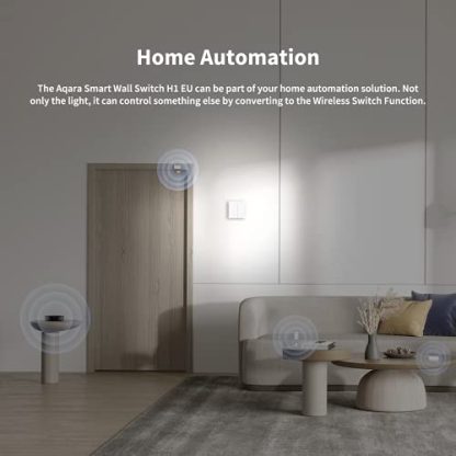 Aqara Smart Wall Switch H1 (No Neutral, Double Rocker), Requires Zigbee AQARA HUB, Remote Control Light Switch for Smart Home, Compatible with Amazon Alexa, Apple HomeKit, Google Assistant, IFTTT  Amazon.co.uk: DIY & Tools - Image 6