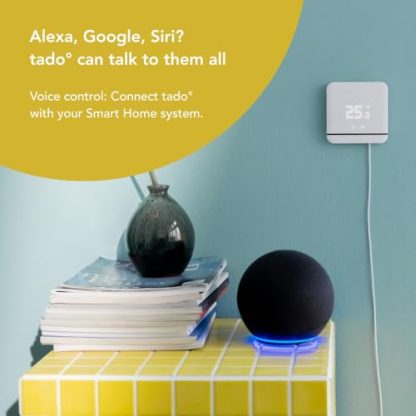 tado Smart AC Control with Stand - Digital Air Conditioner Control - Control Your Home Temperature From Anywhere Via App - Save Energy - Works With Alexa, Apple HomeKit, and Google Assistant  Amazon.co.uk: Home & Kitchen - Image 7