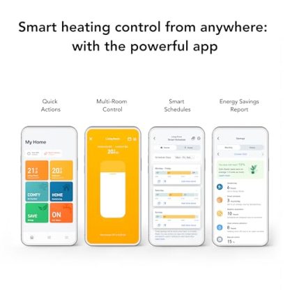 tado Smart Thermostat X – Starter Kit Wired Room Thermostat & Bridge X, Control via App & Smart Speaker (Alexa, Siri, Google Assistant), DIY Installation, Not Compatible with tado V3+  Amazon.co.uk: Home & Kitchen - Image 2