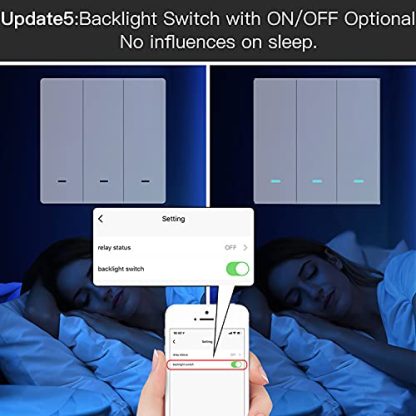 MOES ZigBee Smart Wall Light Switch No Neutral Wire Required, No Capacitor Needed, Smart Life Tuya Remote Control, Works with Alexa, Google Home, Tuya ZigBee Hub Required, 3 Gang, White  Amazon.co.uk: DIY & Tools - Image 6