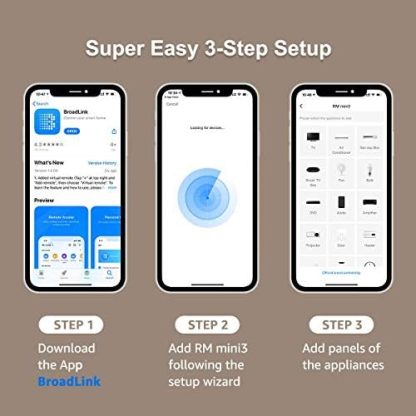 Broadlink Smart Home Hub, RM Mini3 Smart Wi-Fi IR Universal Remote Control, 2.4GHz Wi-Fi Only, One for All Infrared Controller - Black  Amazon.co.uk: Electronics & Photo - Image 7