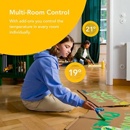 tado Wired Smart Thermostat - Add-On Thermostat For Multizone Control, Digital Heating Management, Easy Installation, Save Heating Energy And Costs - Replacement Of Existing Wired Thermostats  Tado: Amazon.co.uk: Home & Kitchen - Image 6